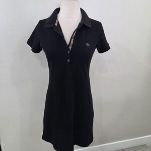 Burberry Black Polo Mini Dress